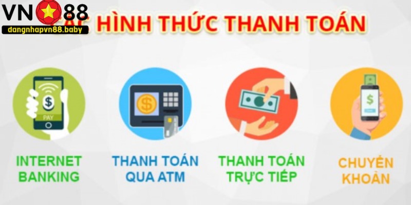 Nhà cái mang đến các tùy chọn thanh toán đa dạng